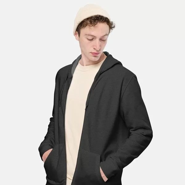 Unisex Zip Hoodie